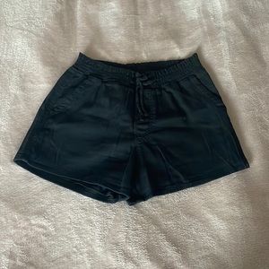 Abercrombie Kids Black Fabric Shorts